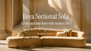 Reya Curved Sectional - Thumbnail 4