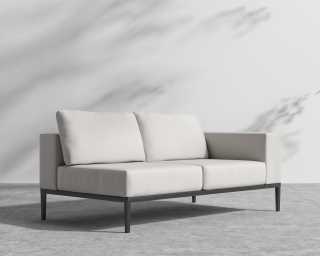 Francis Outdoor Right Arm 2 Seater